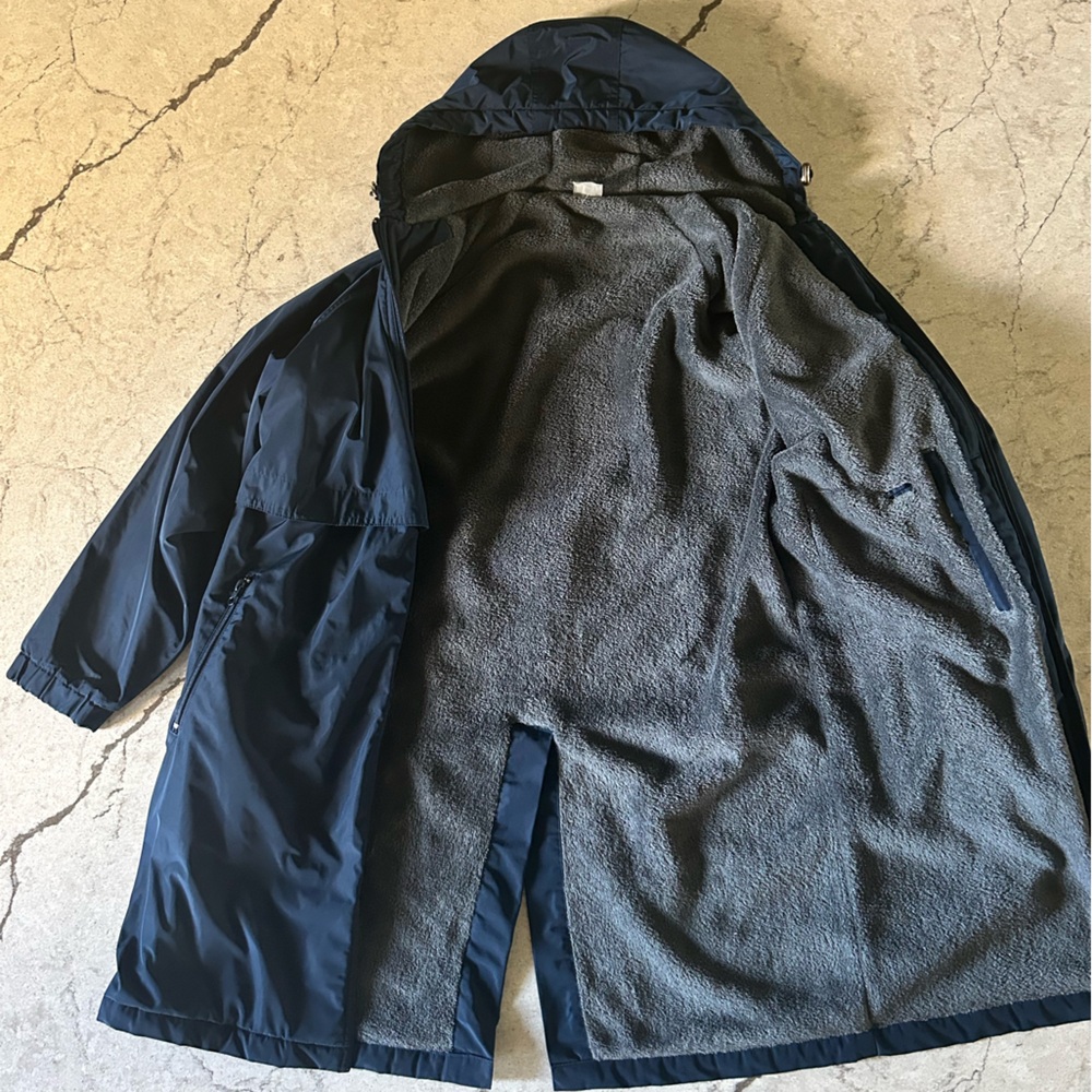 Sporti Swim Parka Fleece-Lined Navy